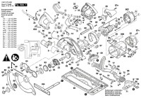 Bosch 3 601 E7A 900 Gks 85 G Circular Hand Saw 230 V / Eu Spare Parts